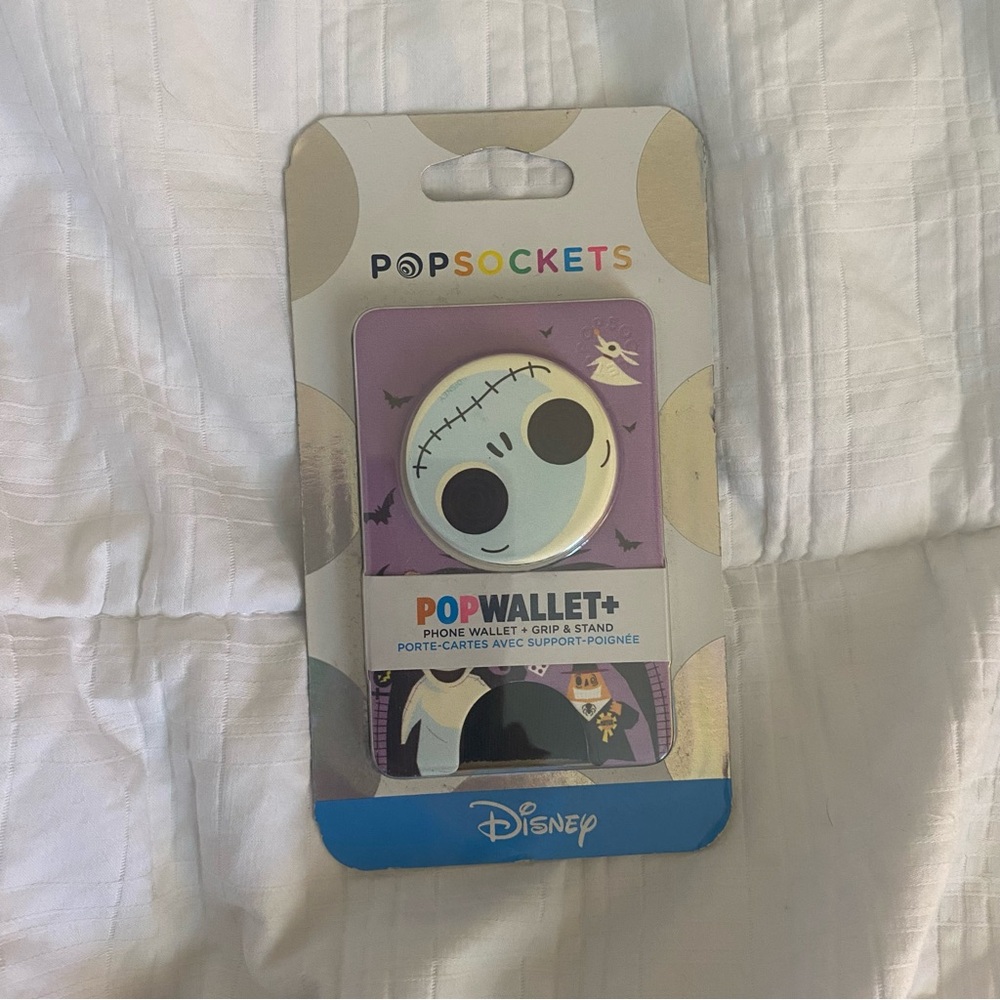 Disney PopSockets PopWallet+ with Jack Skellington Design